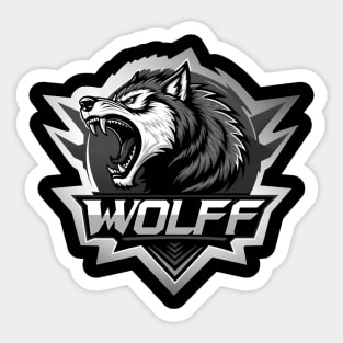 Wolf wolf lover Sticker